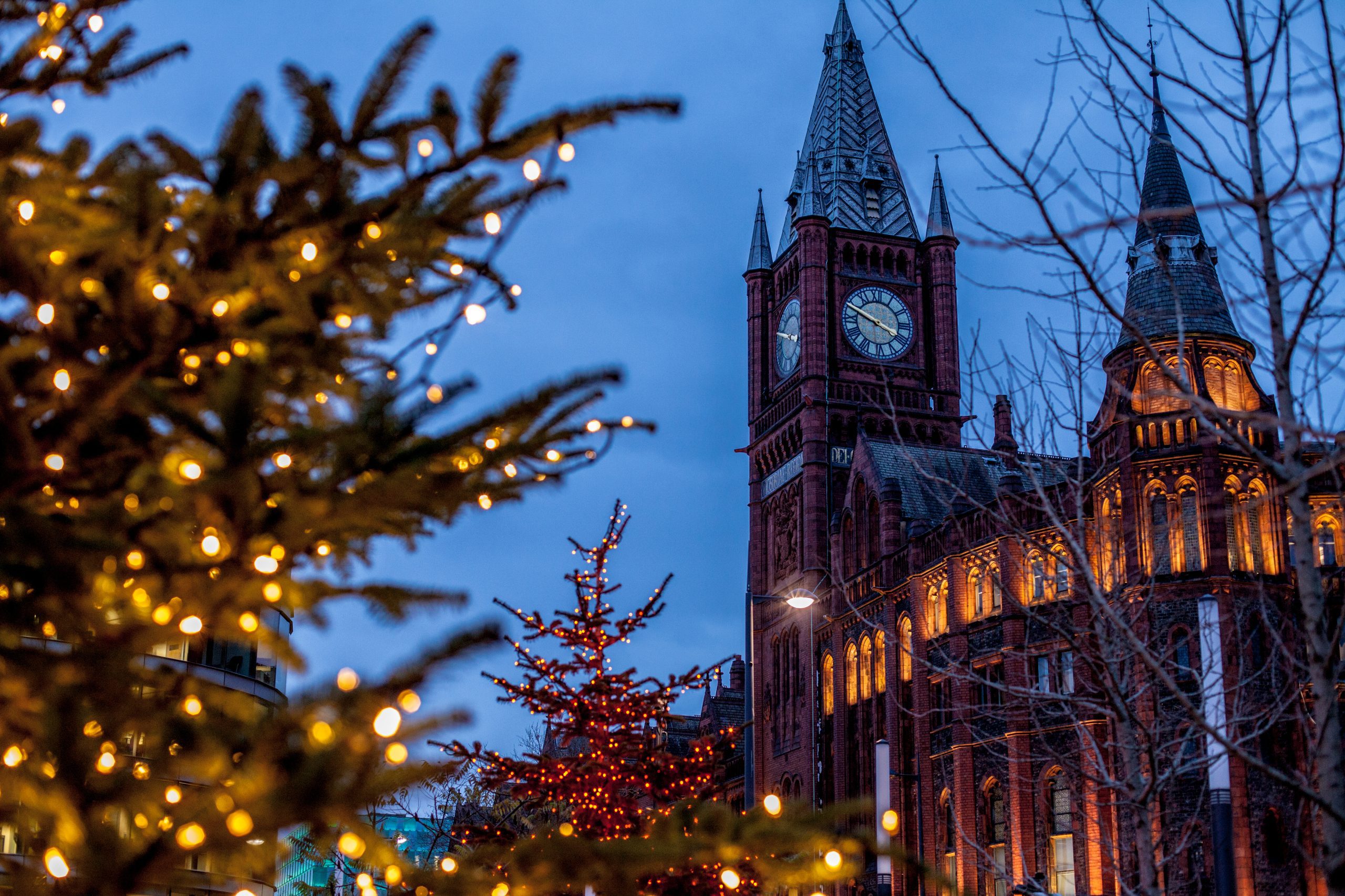 Festive season in Liverpool